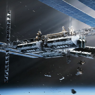 Feral Orbit - Station Exterior