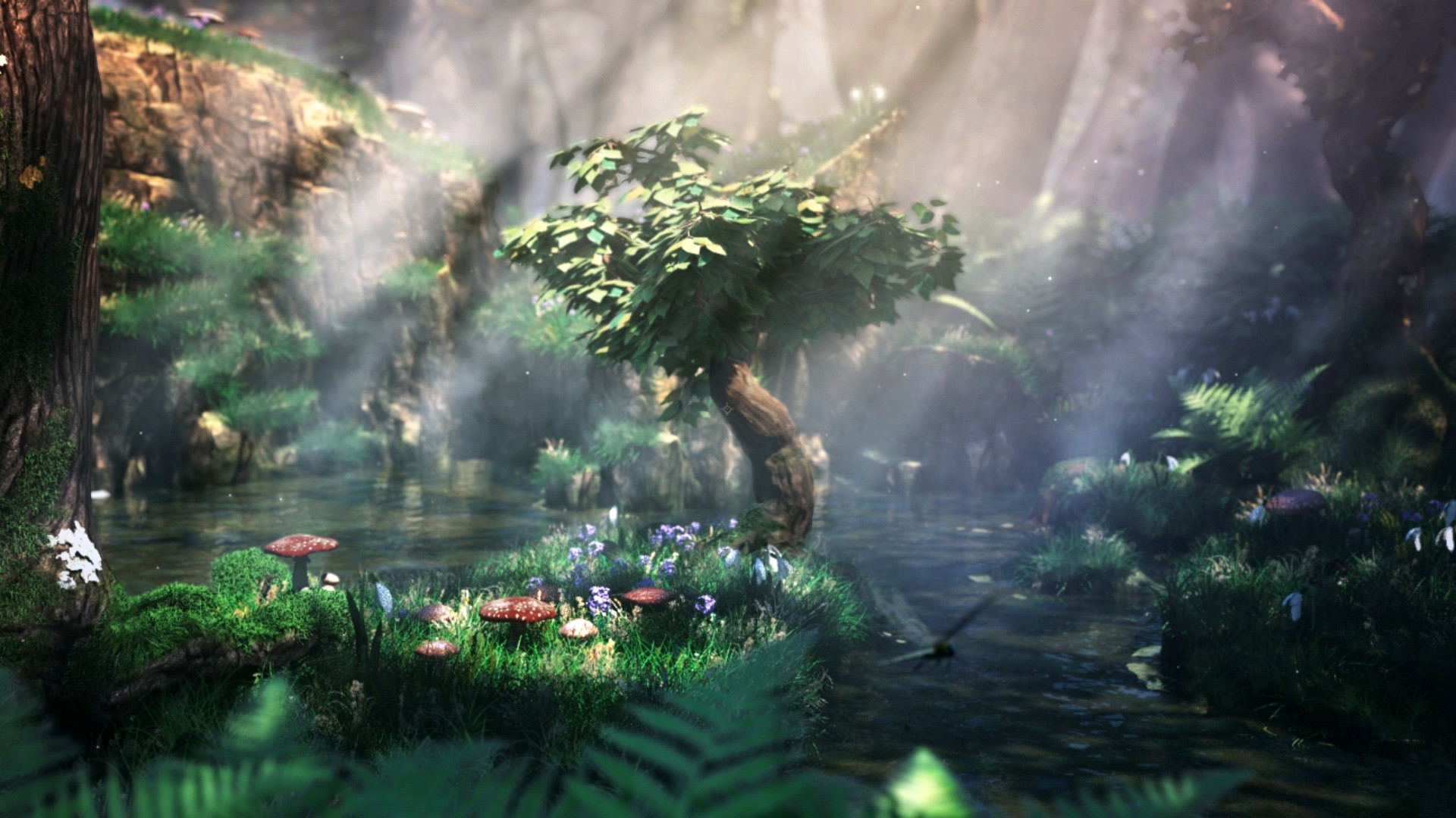 ArtStation Sleeping Forest