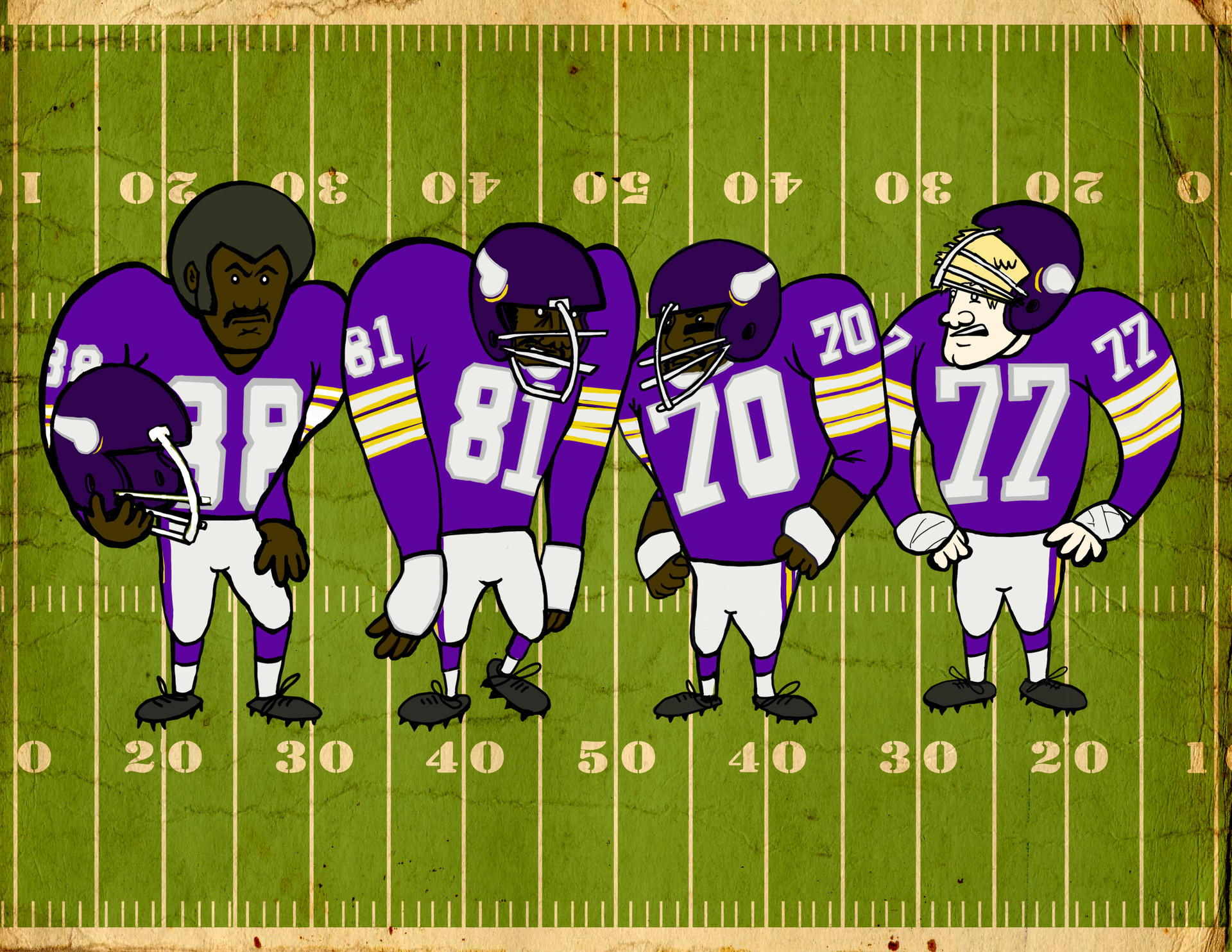 purple people eater football