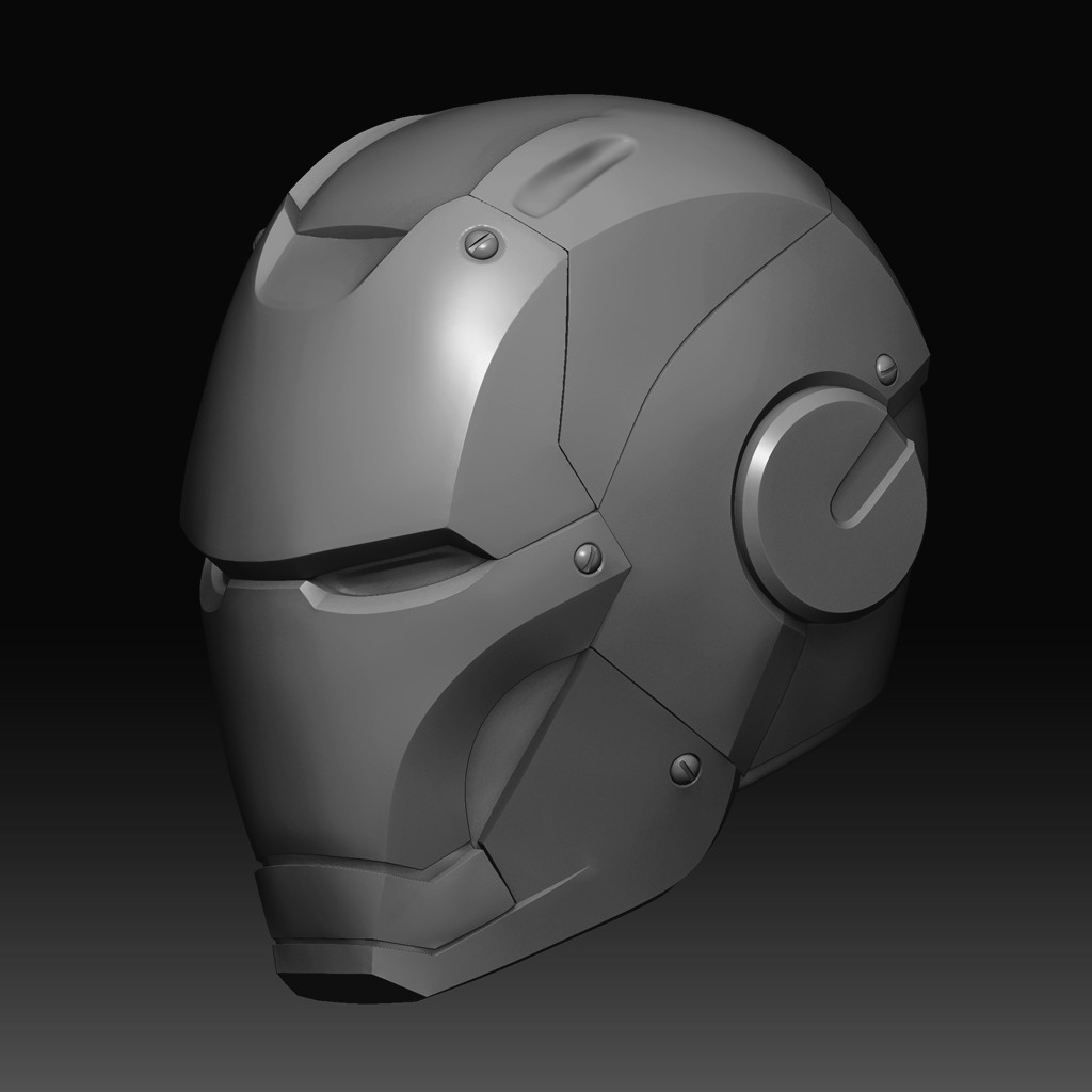 ArtStation - Ironman Stealth Helmet