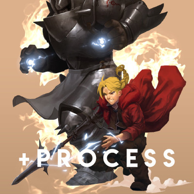 ArtStation - FullMetal Alchemist Manga Coloring