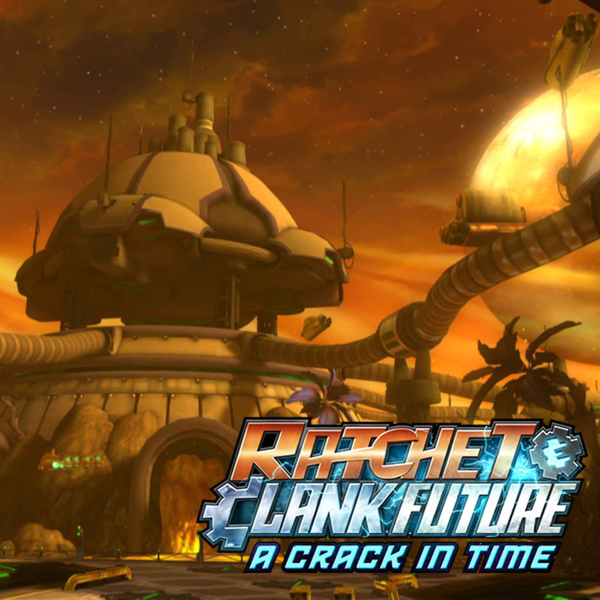 ratchet and clank a crack in time poster