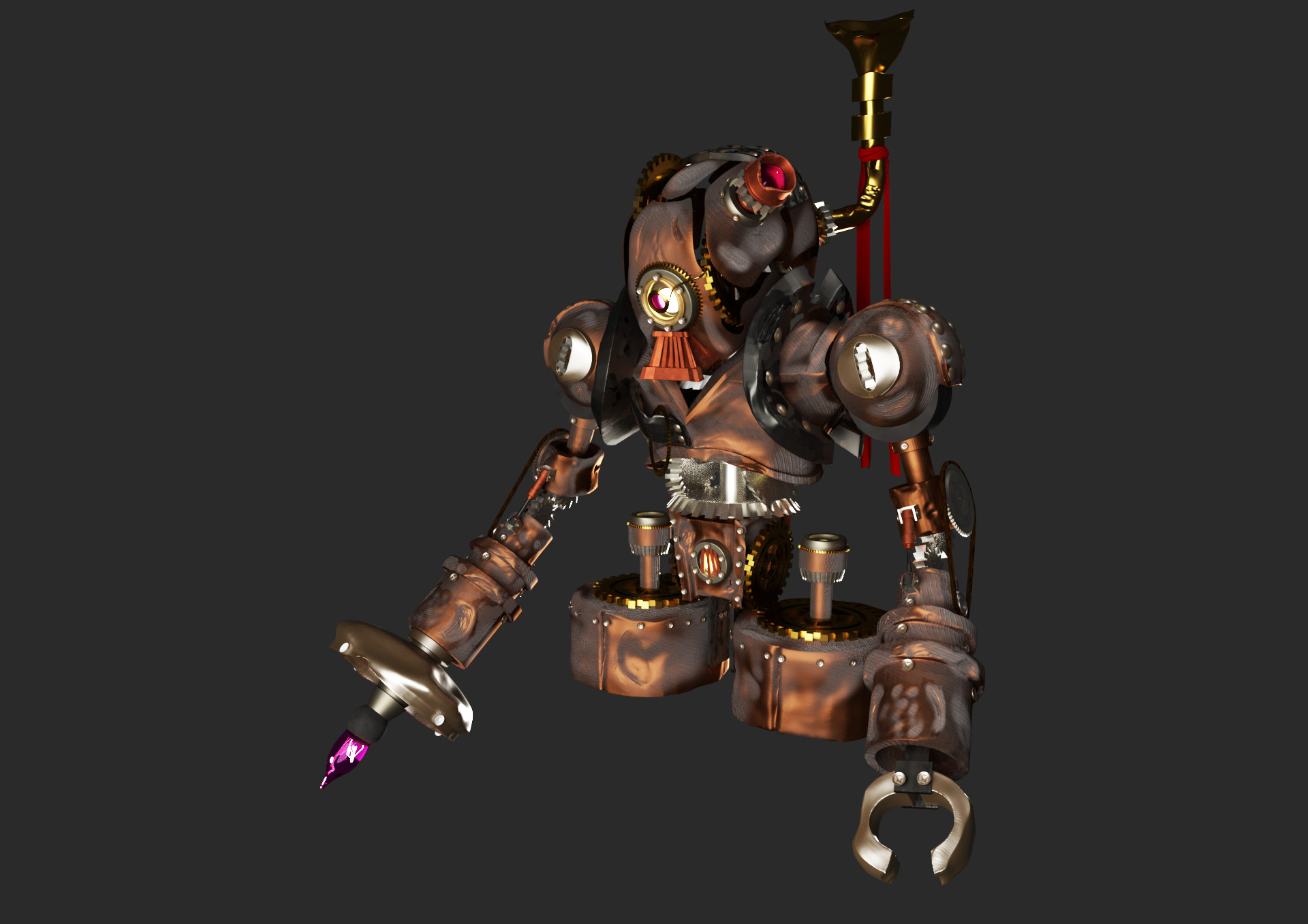 steampunk robot