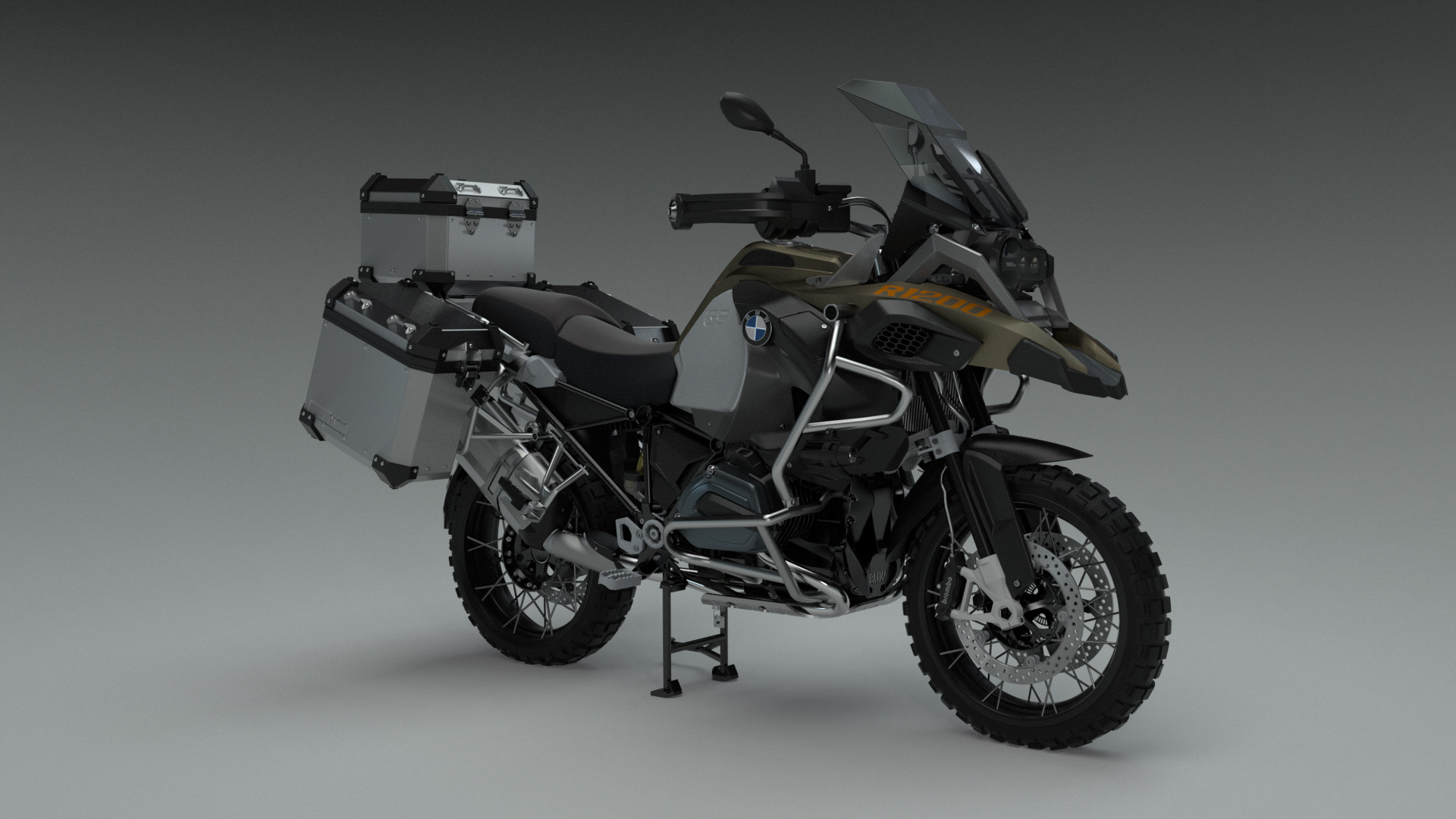 bmw r1200gs 3d model