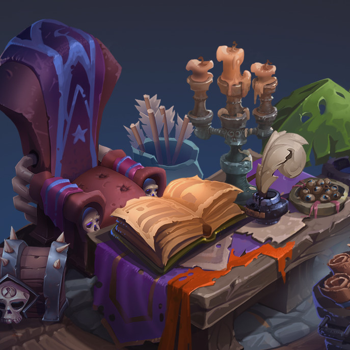 ArtStation - The craftsman's shop of magic props