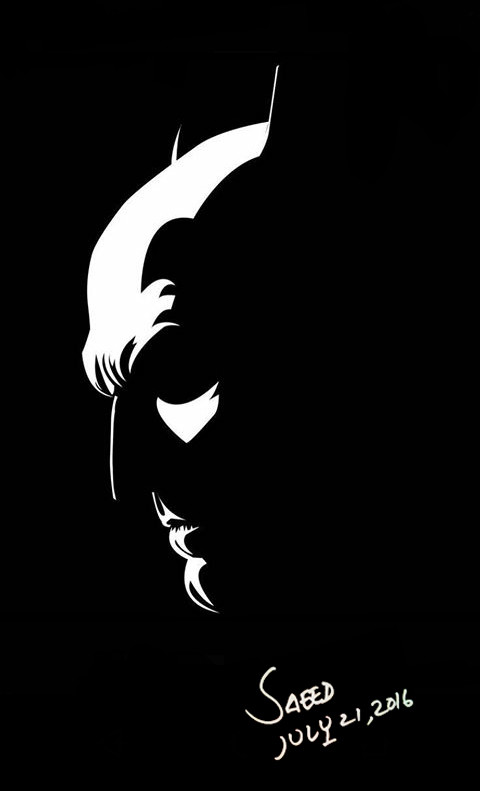 ArtStation - Batman (silhouette)