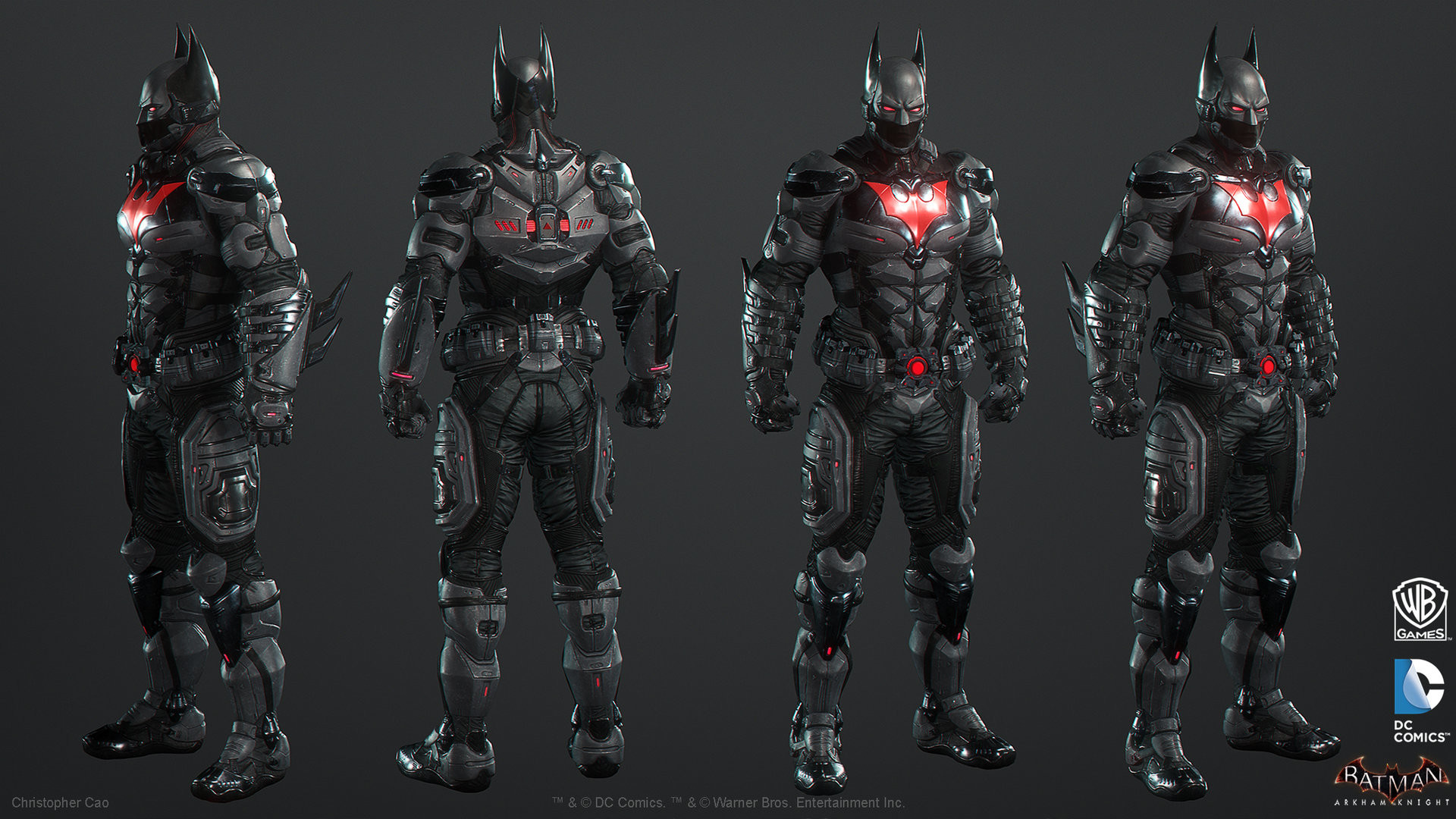 ArtStation - Batman Beyond 2020 3D Model