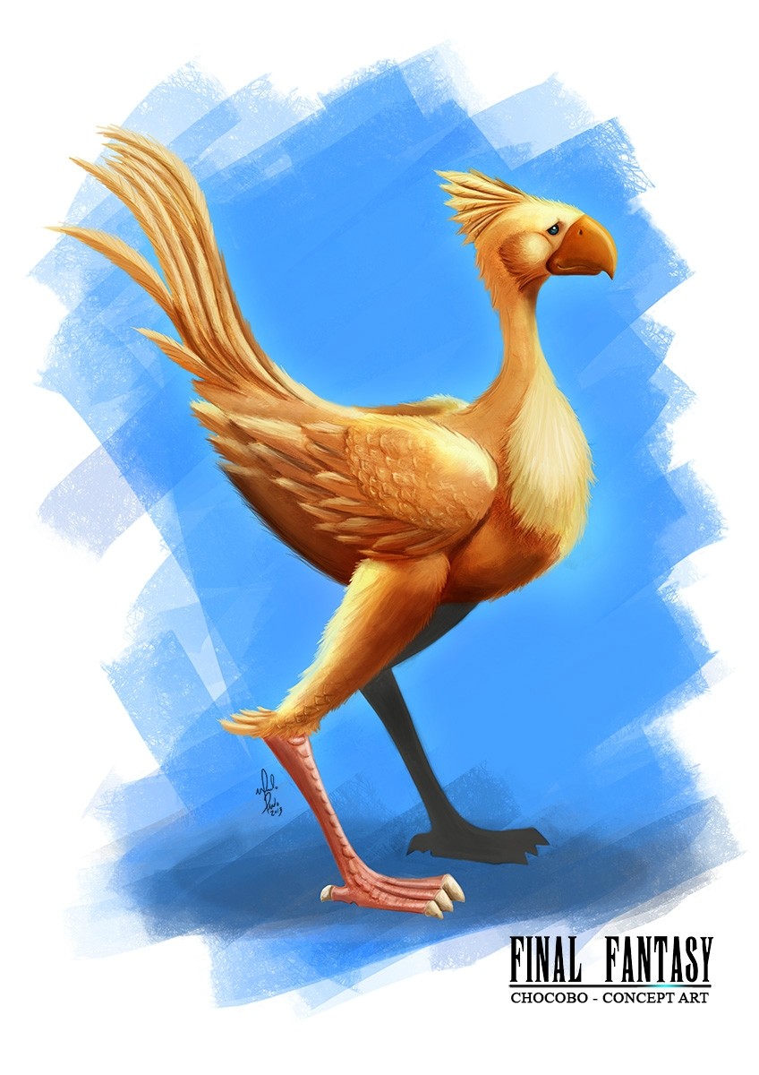 ArtStation - (Old) Chocobo Concept Art