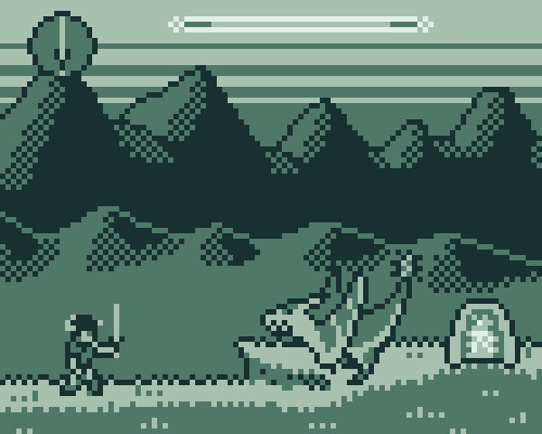 ArtStation - Gameboy Retro Pixelart