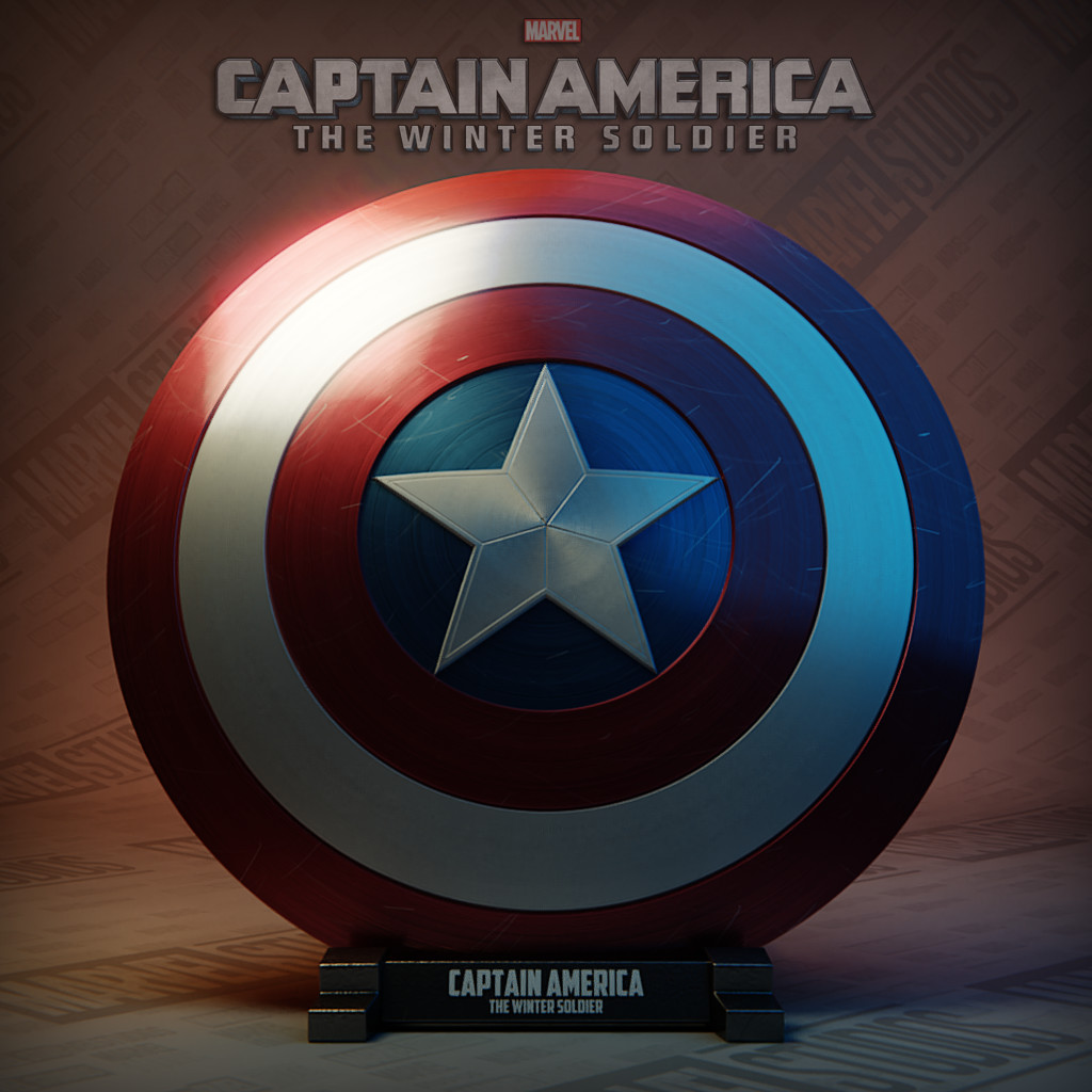 ArtStation - Captain America Shield