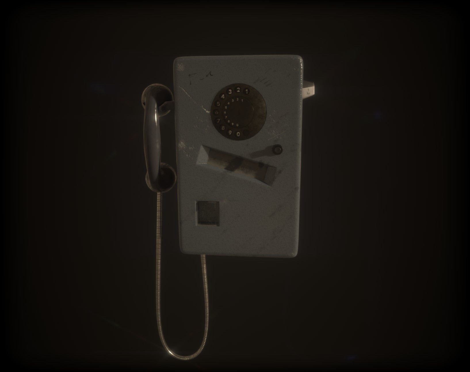 ArtStation - Old Norwegian payphone