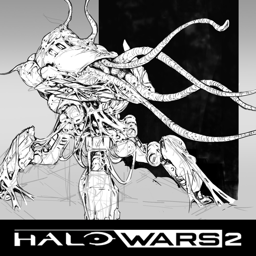 ArtStation - Halo wars 2 - The flood