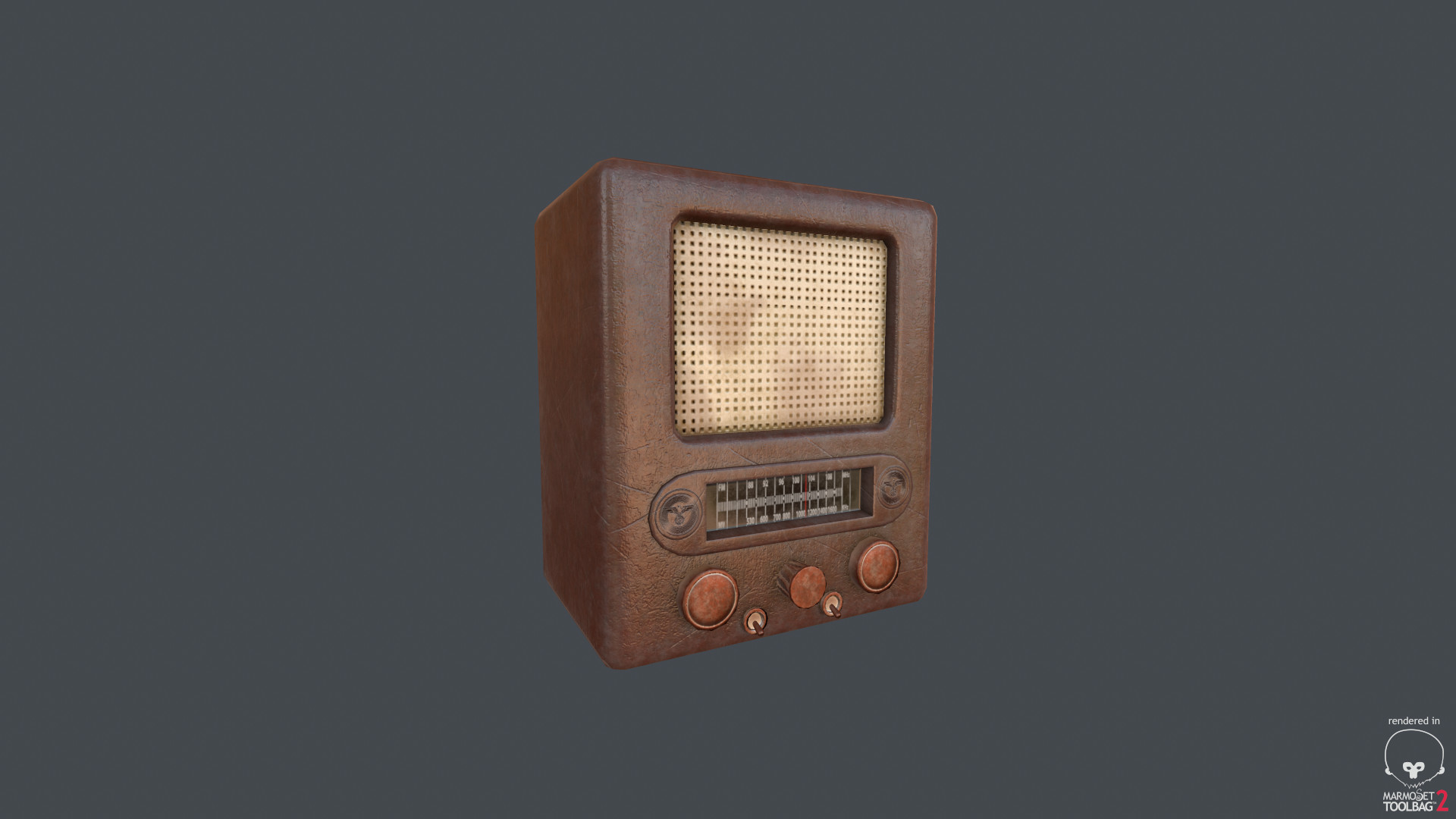 ArtStation - Old German Radio