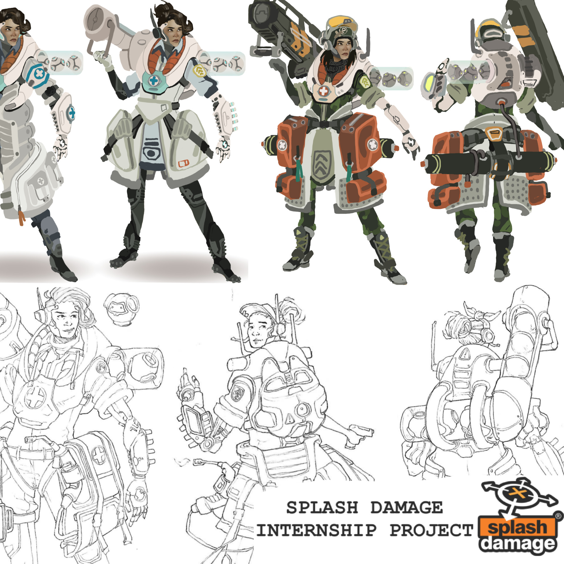 ArtStation Splash Damage Internship Project