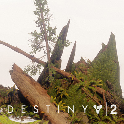 ArtStation - Destiny 2 Forest Props