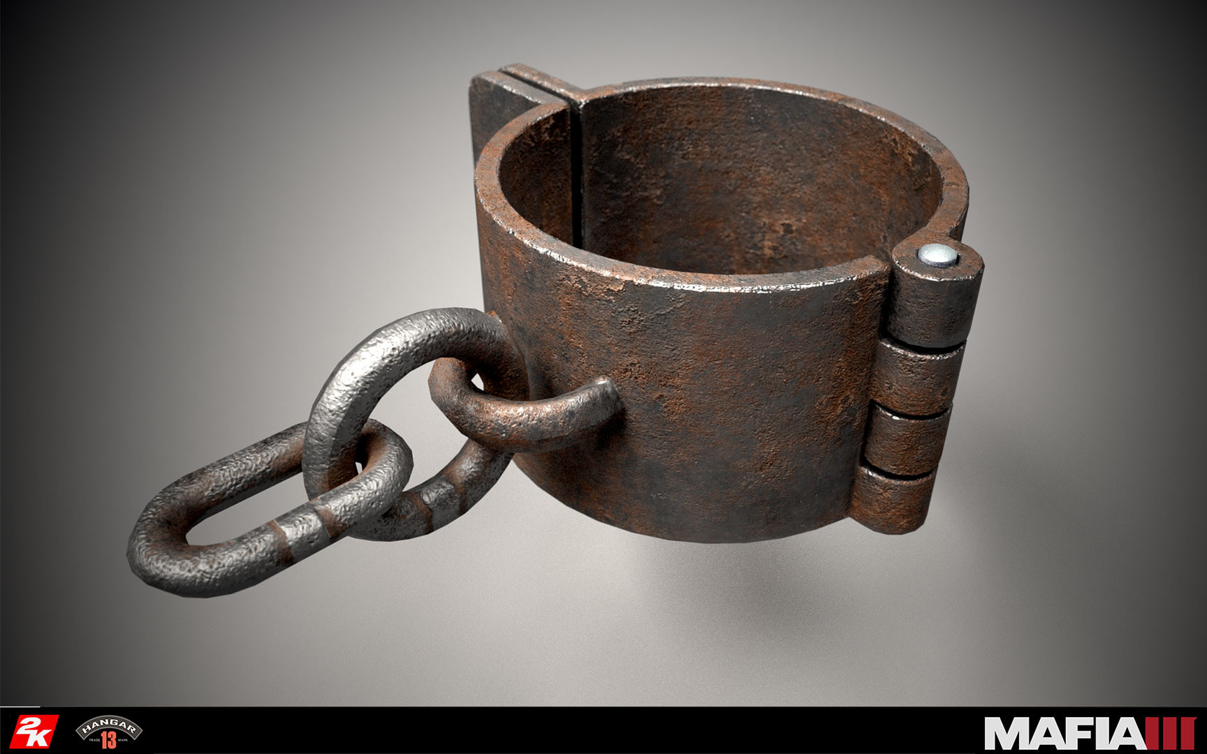 ArtStation - Mafia III - Old cuffs