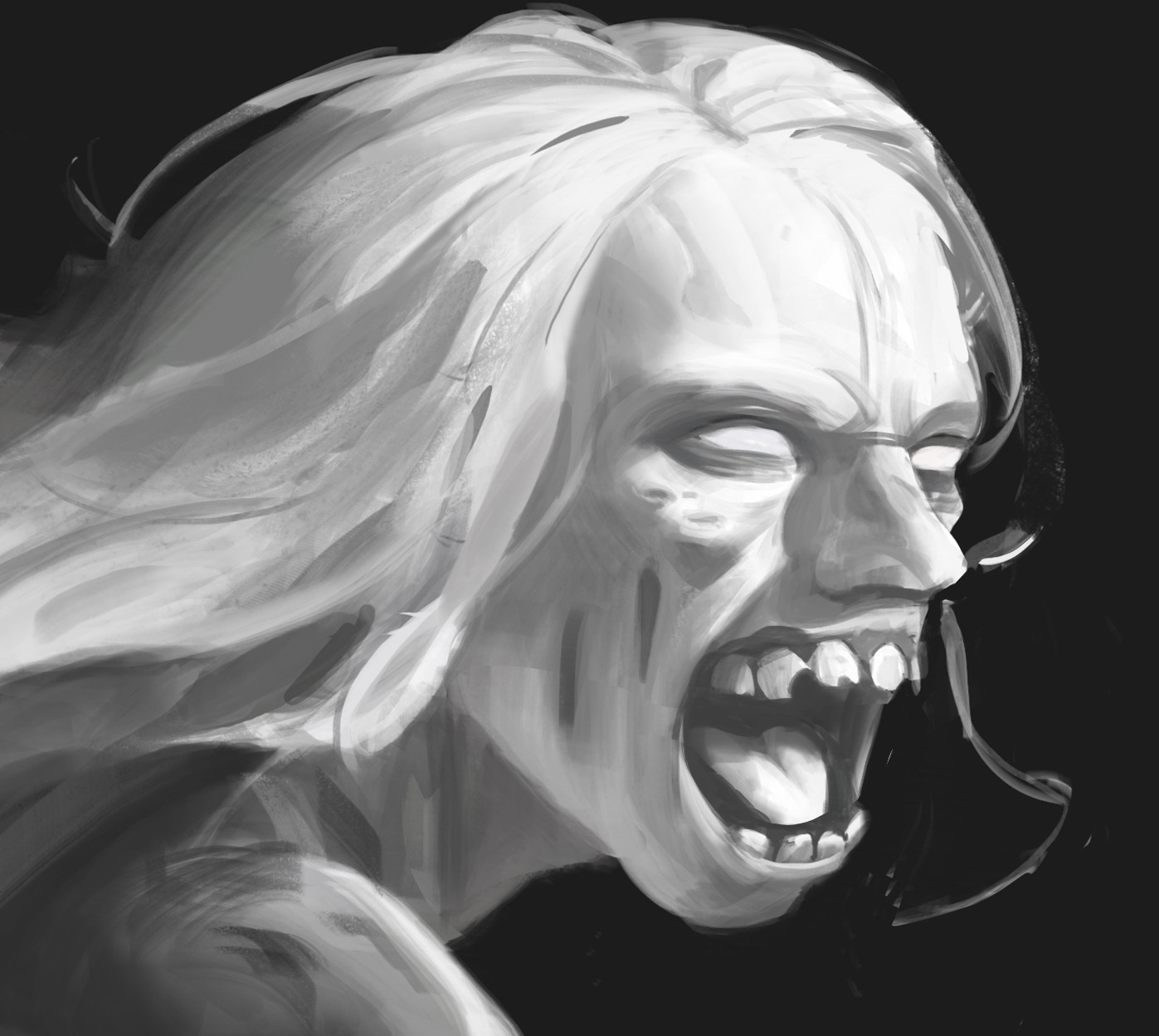 ArtStation Face work