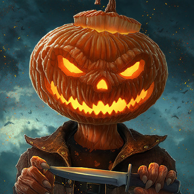 ArtStation - Pumpkin Head