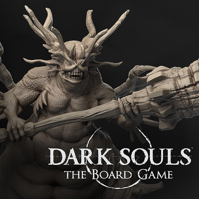 ArtStation - Dark Souls Boardgame - Asylum Demon