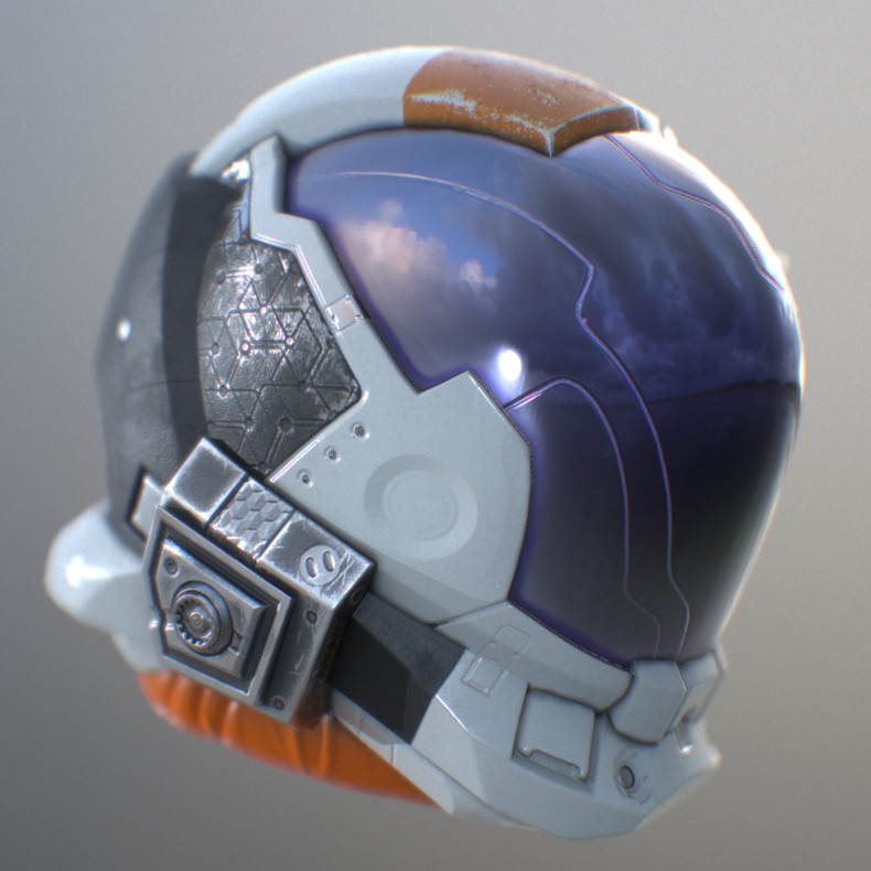 ArtStation - Future Helmet - UNEM