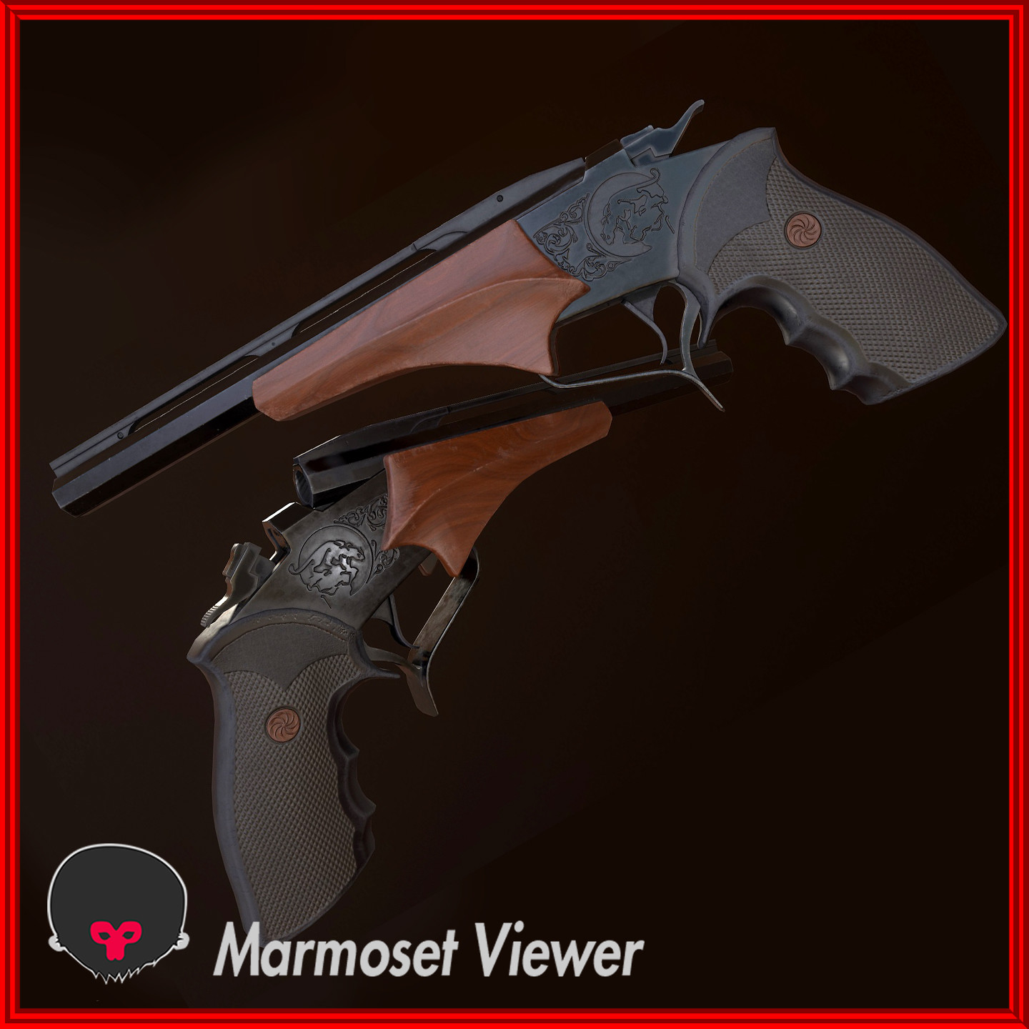 ArtStation - Thompson Contender Pistol