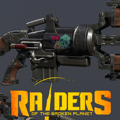 Lycus Gun - Raiders of the broken planet/Spacelords - Textures ONLY