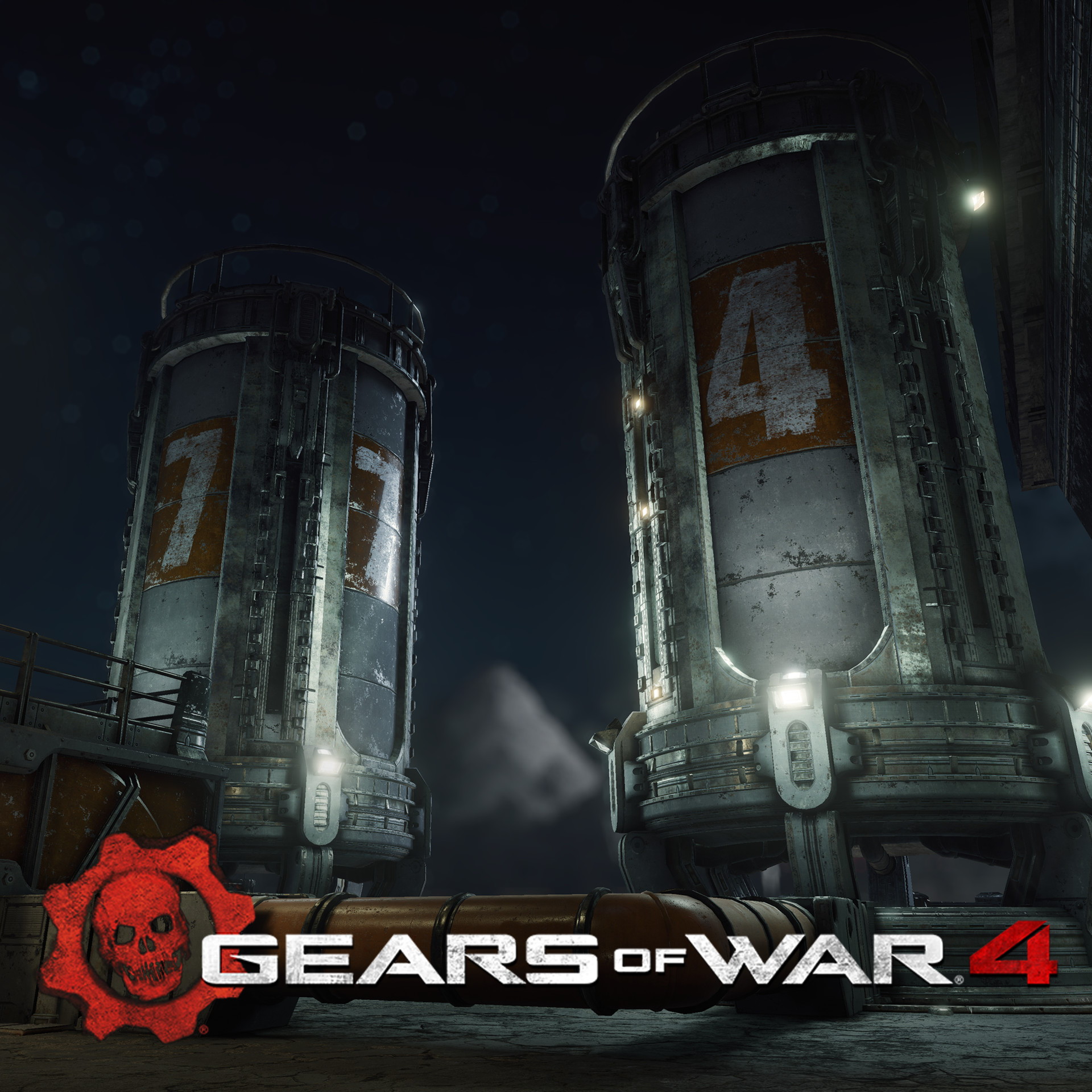 ArtStation Gears of War 4 Fuel Depot