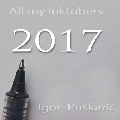 Igor puskaric alll my inktobers end