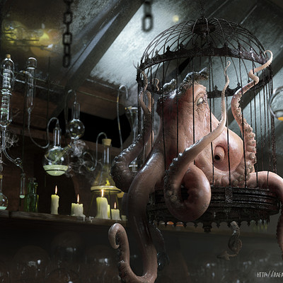 Rafael vallaperde evil octopus by rafajija d5hqq77