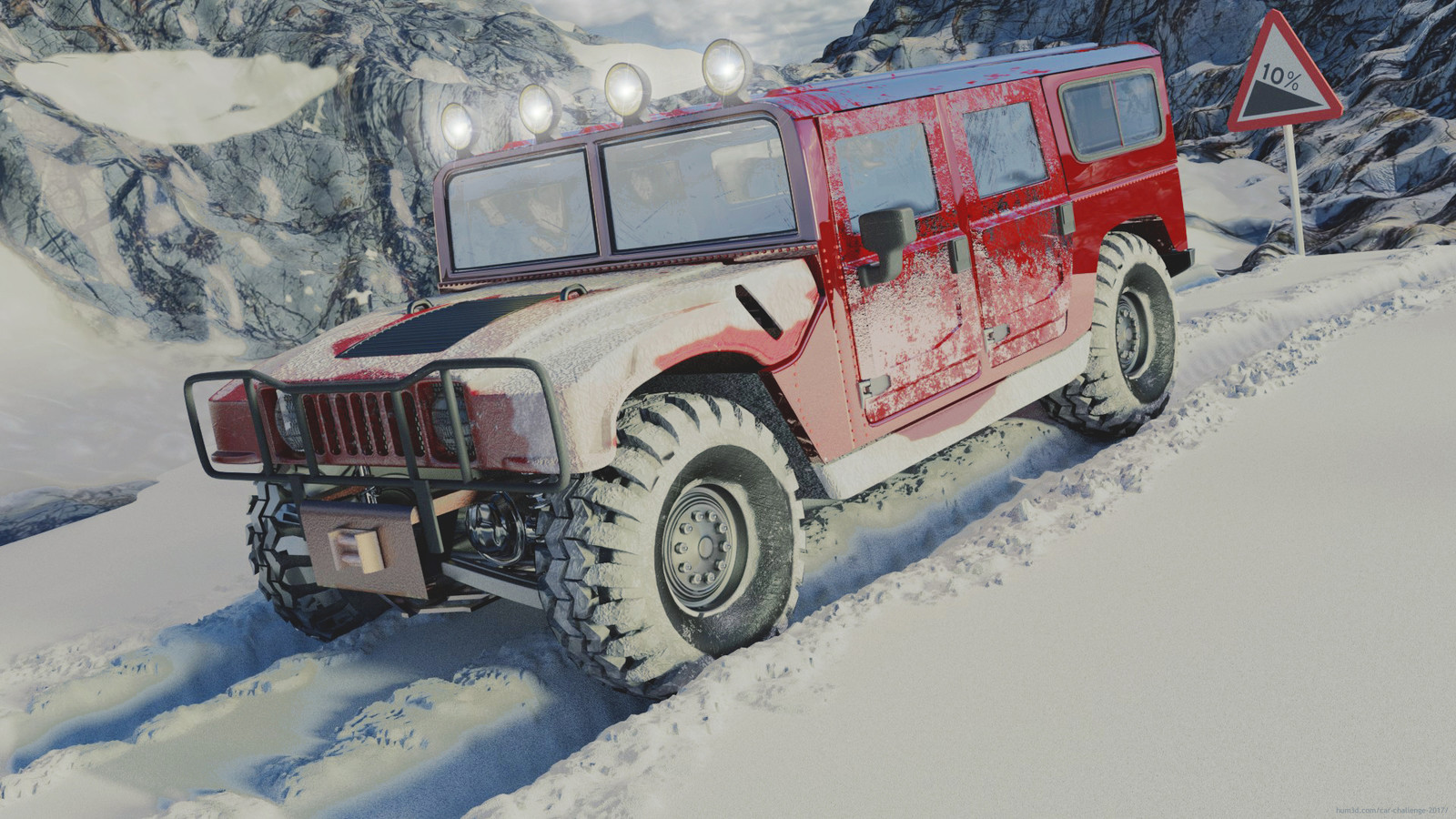 Snow and risky fun