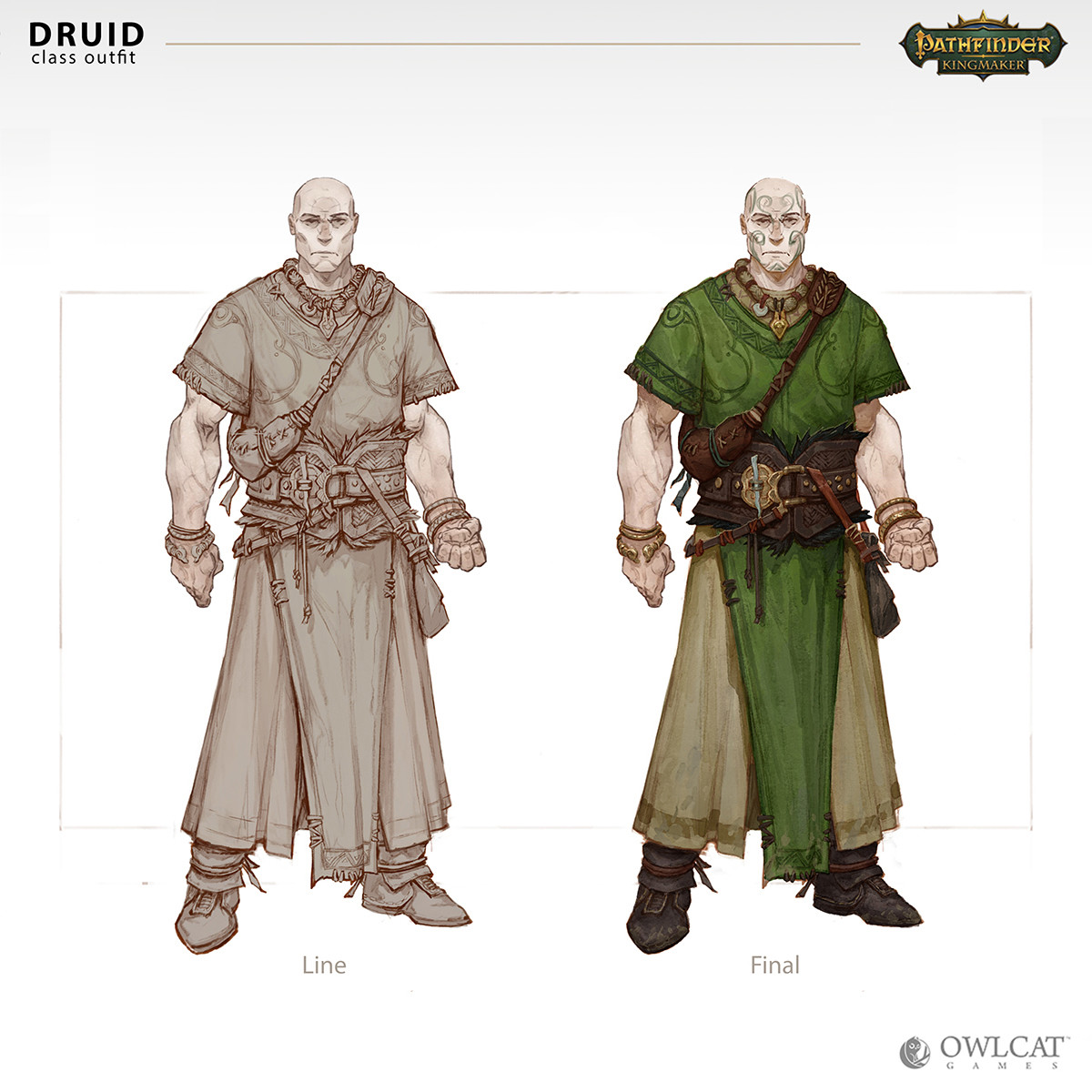 ArtStation - Pathfinder: Kingmaker, Fighter Basic Clothes, Konstantin  Vavilov