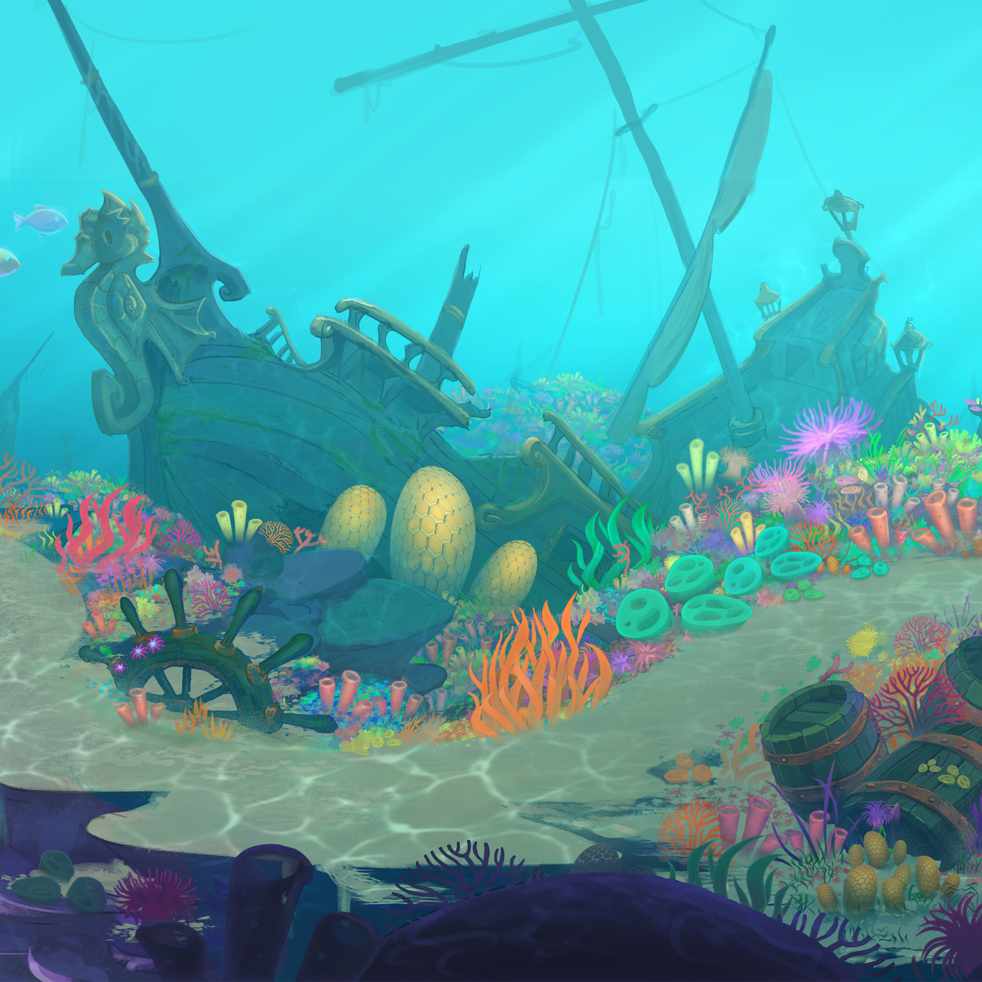 Песня under the sea. 2d игры морские. Морской мир игра. Under the Sea игра. Игра море с полотном.