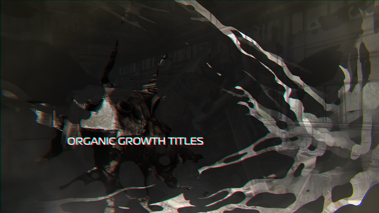 Artstation - Organic Growth Titles 4k Template Preview