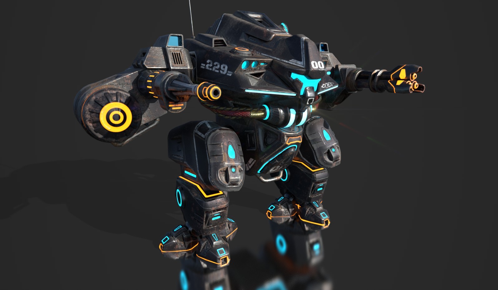 ArtStation - Mech Fighter No.1