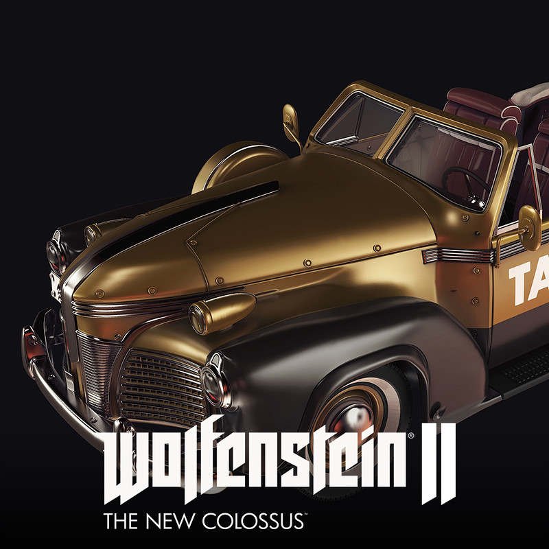 Wolfenstein 2 :Civilian Car 1940