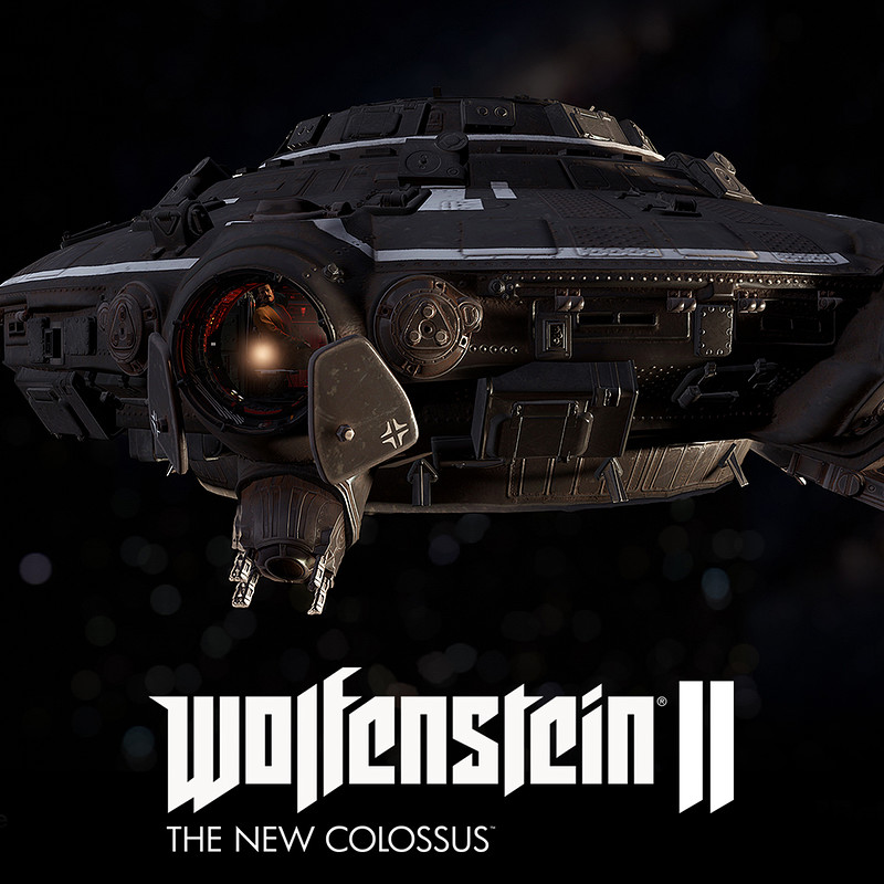 Wolfenstein II: :: Haunebu V3 exterior