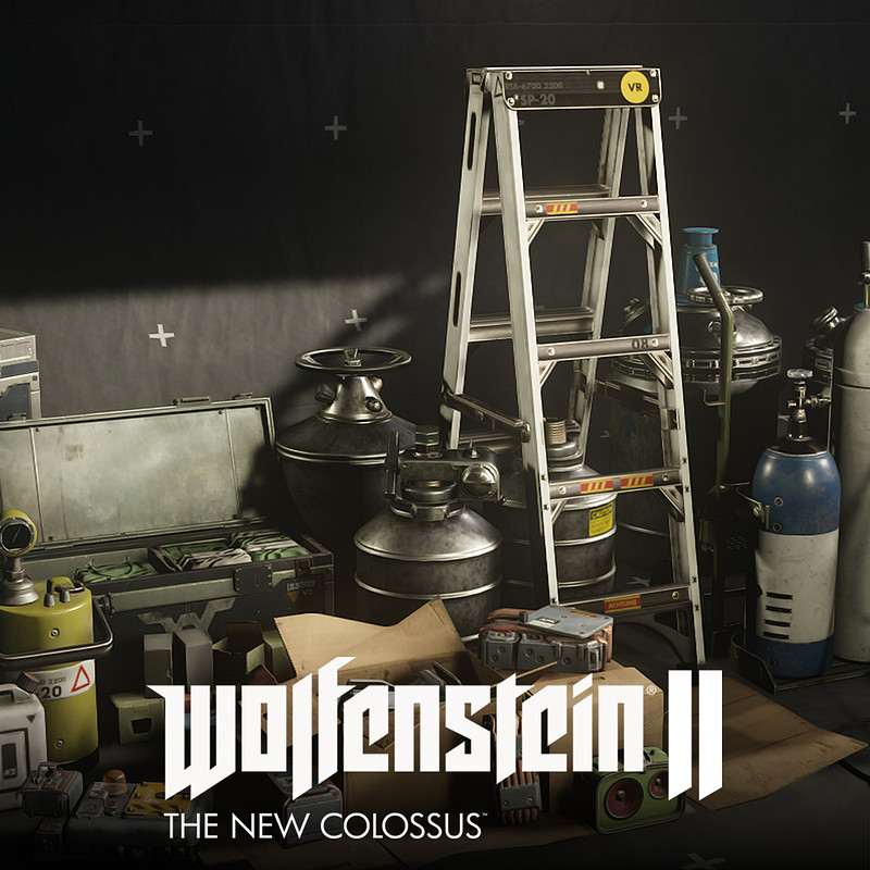 Wolfenstein 2 Prop Support : Submarine Part 1