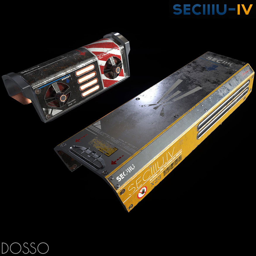 ArtStation - SECIIIU-IV - Megastructure Shields Vol.1