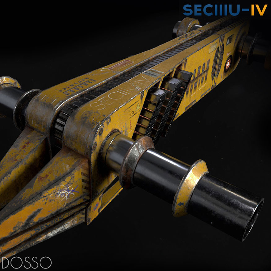 ArtStation - SECIIIU-IV - Central Axe Structure