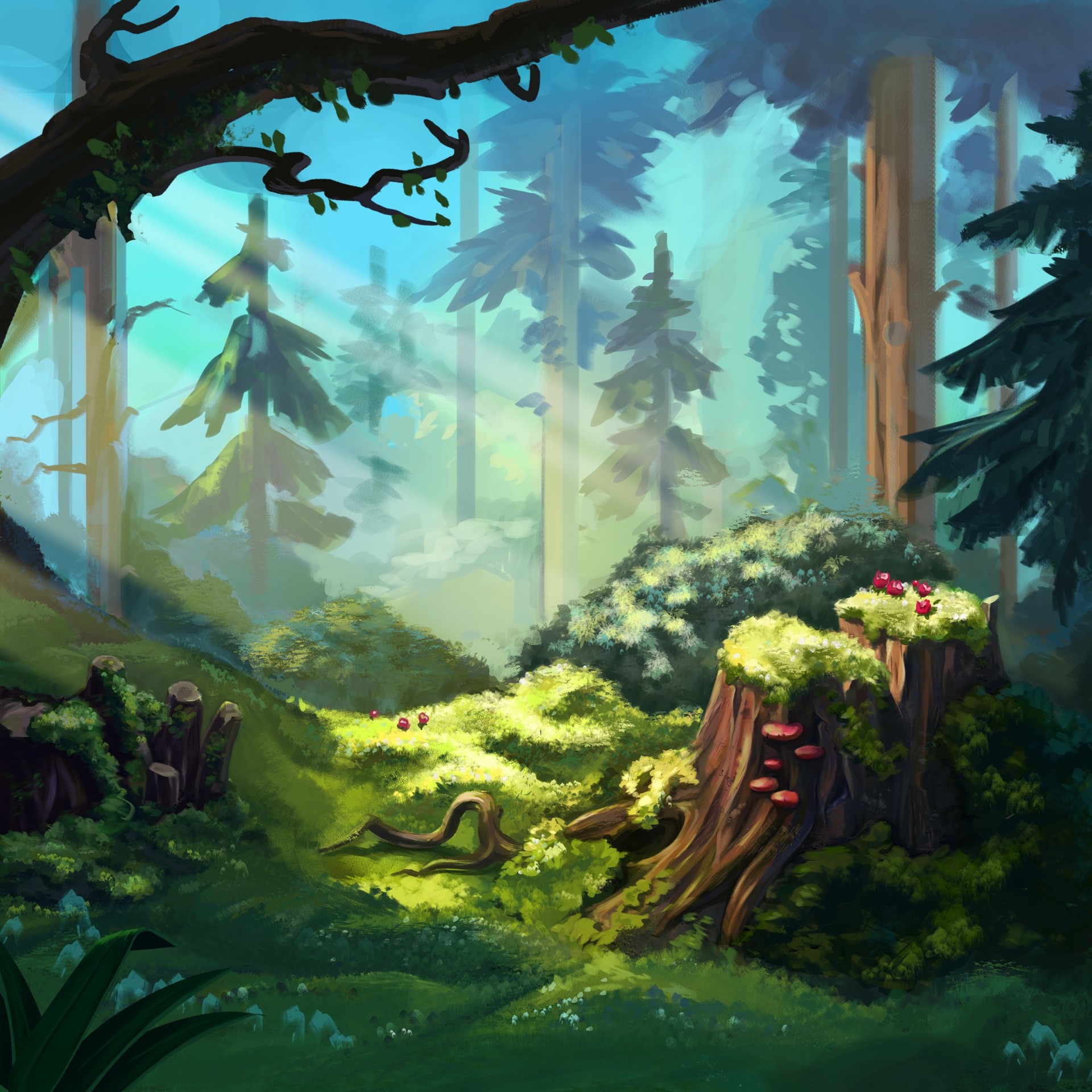 ArtStation - forest