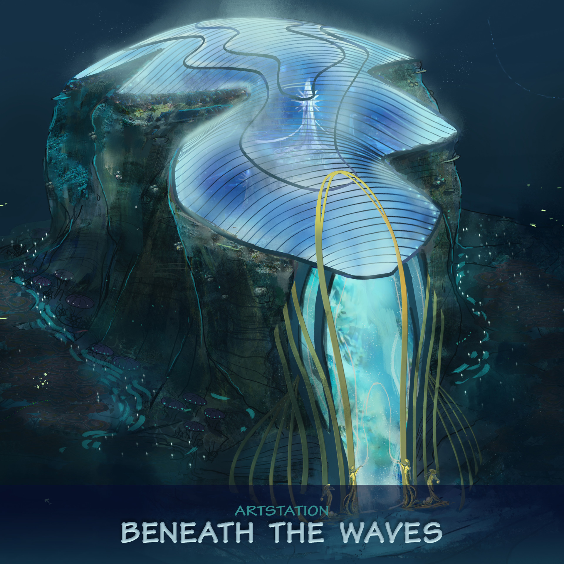 ArtStation - Beneath The Waves_The Giant Clam