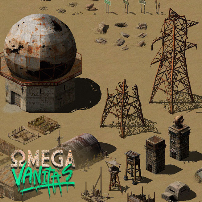 ArtStation Omega Vanitas map assets