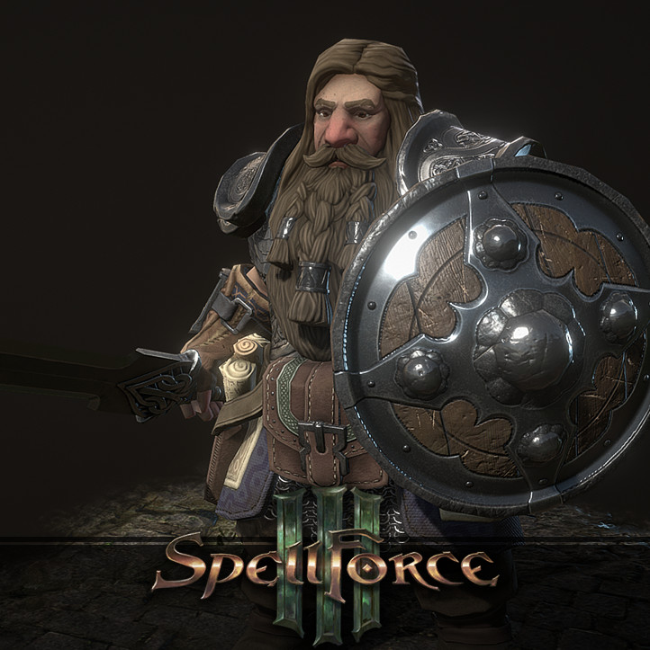 ArtStation - SpellForce 3 — Isgrimm the Smith