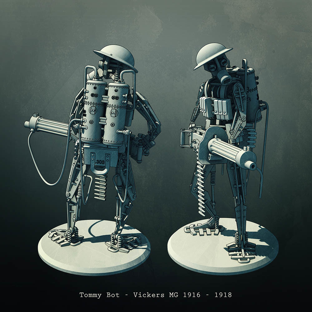 WW1 Heavy MG Mech