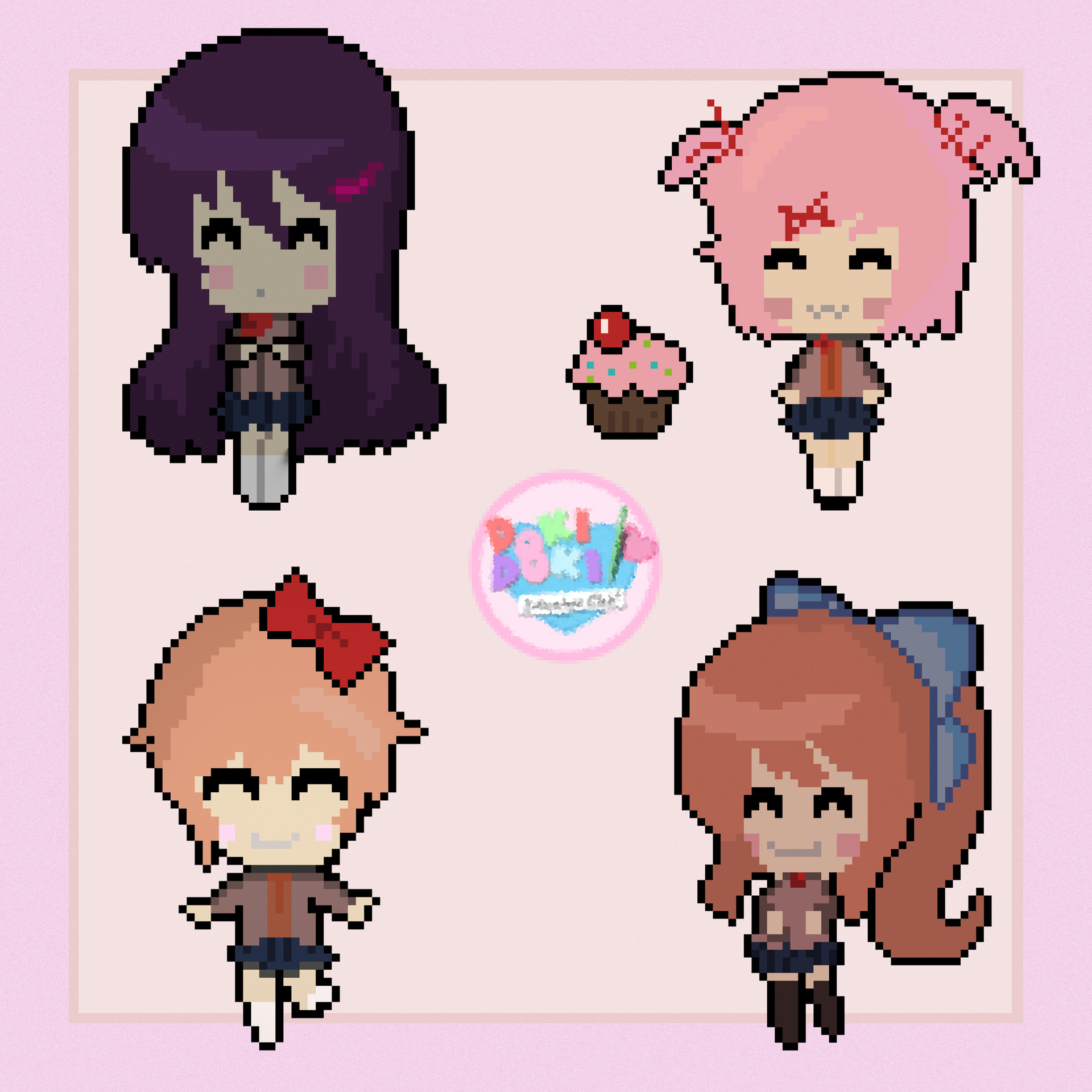 ArtStation - Doki Doki Literature Club