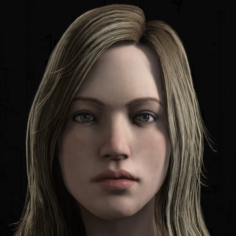 ArtStation - Jill , Game ready character for upcoming title Darkstorm ...