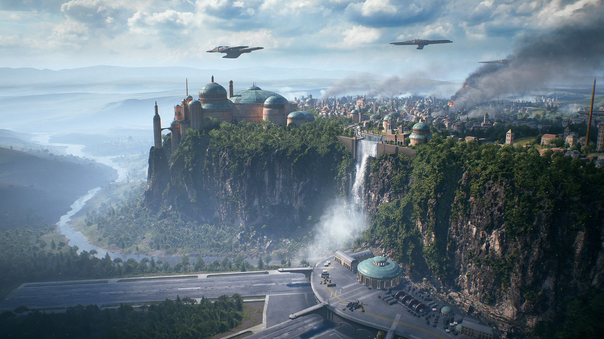 ArtStation - Star Wars: Battlefront 2: Theed City, Tim McLeod