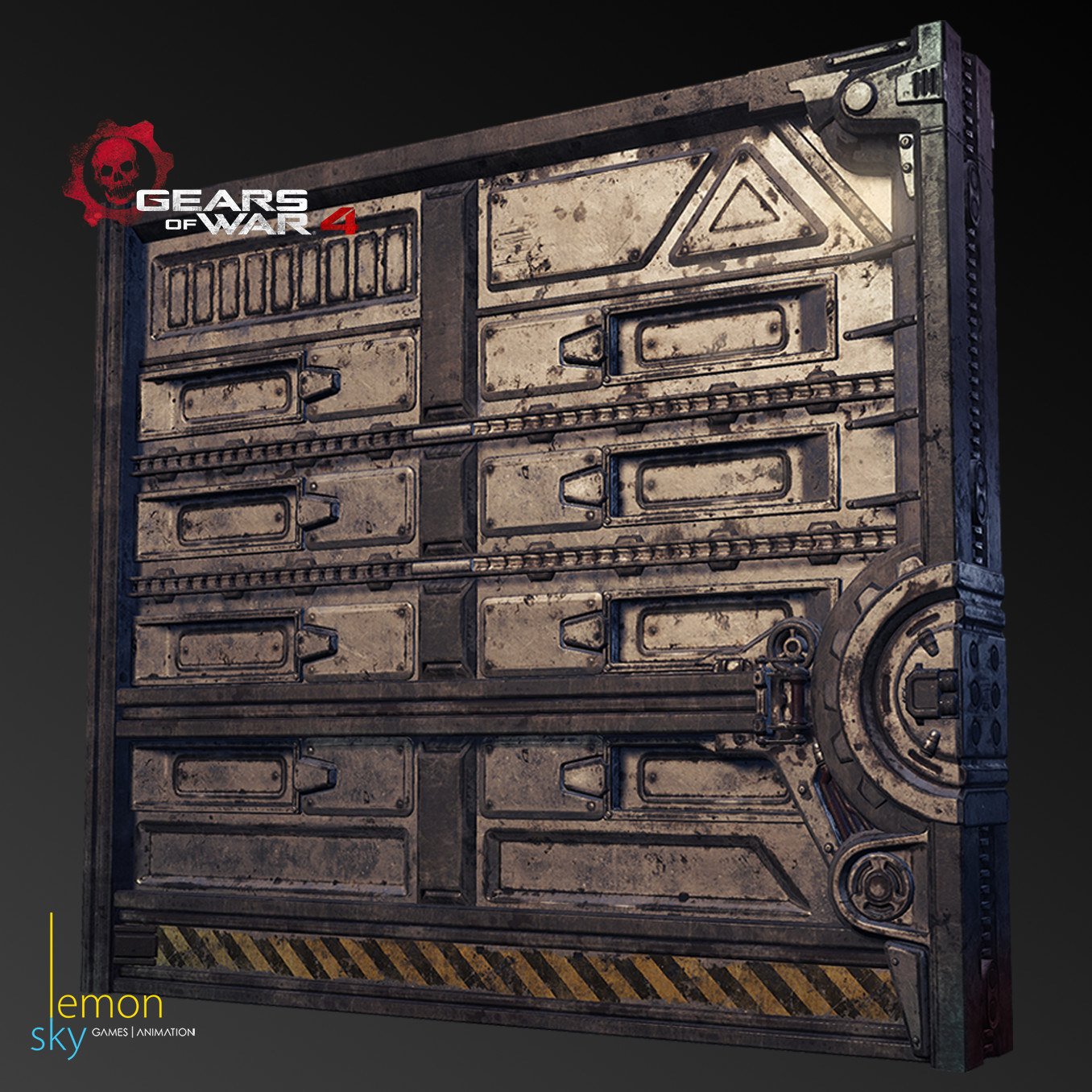 Artstation depot door gears of war 4 dlc maps