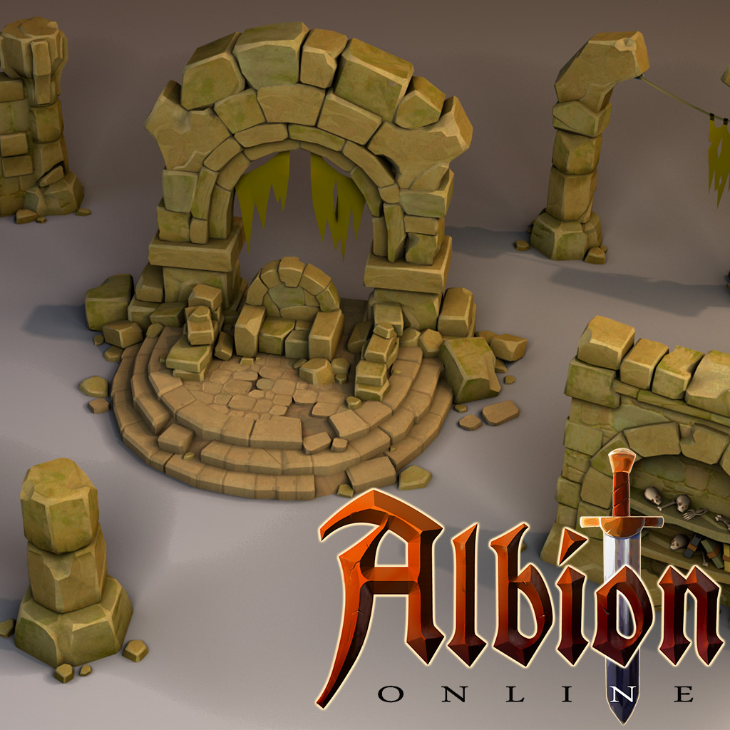 Games - Albion Online 2, GAMES_29614. 3D stl model for CNC