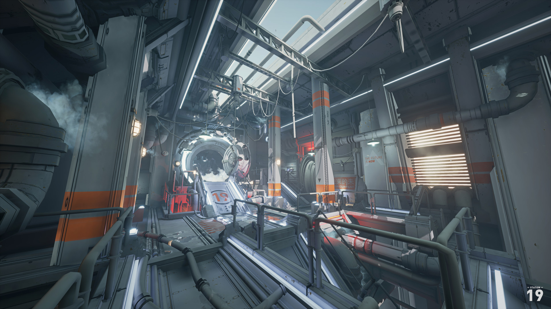 ArtStation - Station 19 -- Sci-fi Level Design